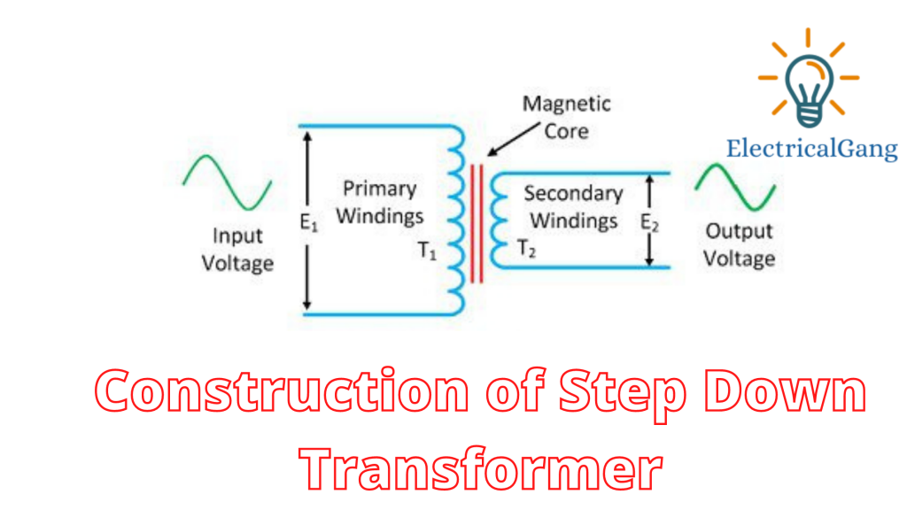 Construction of Step Down Transformer