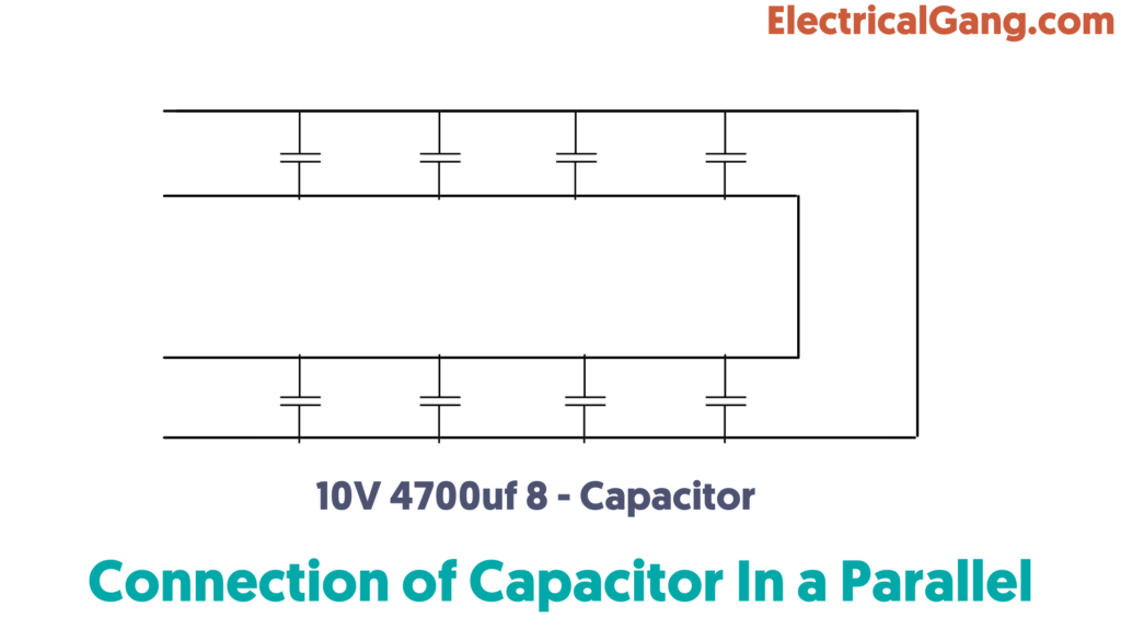 Connection of Capacitor In a Parallel