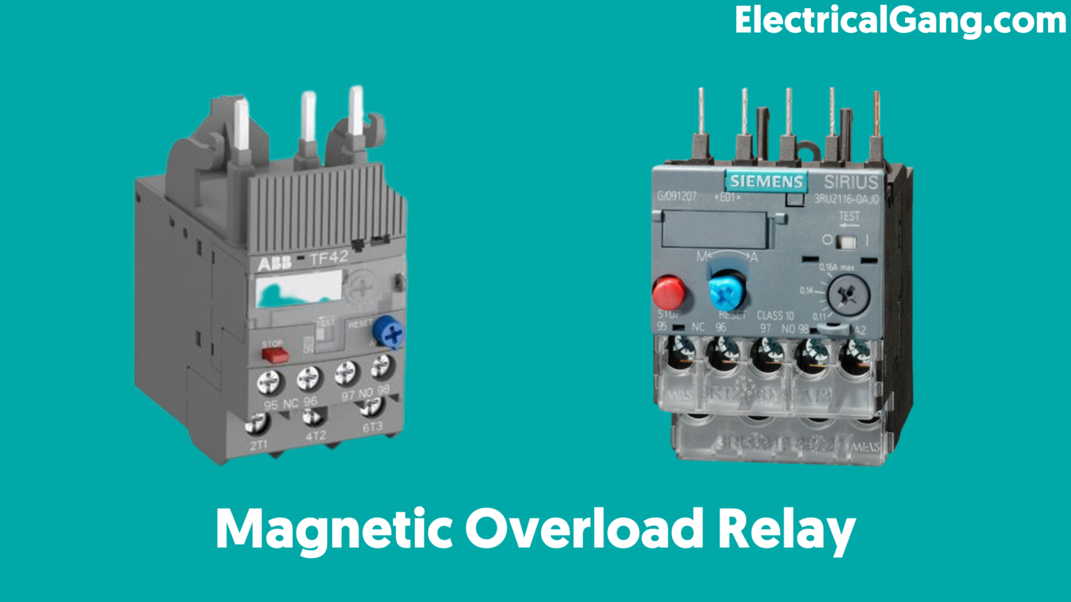 What Is an Overload Relay? | Overload Relay Working Principle | Types ...