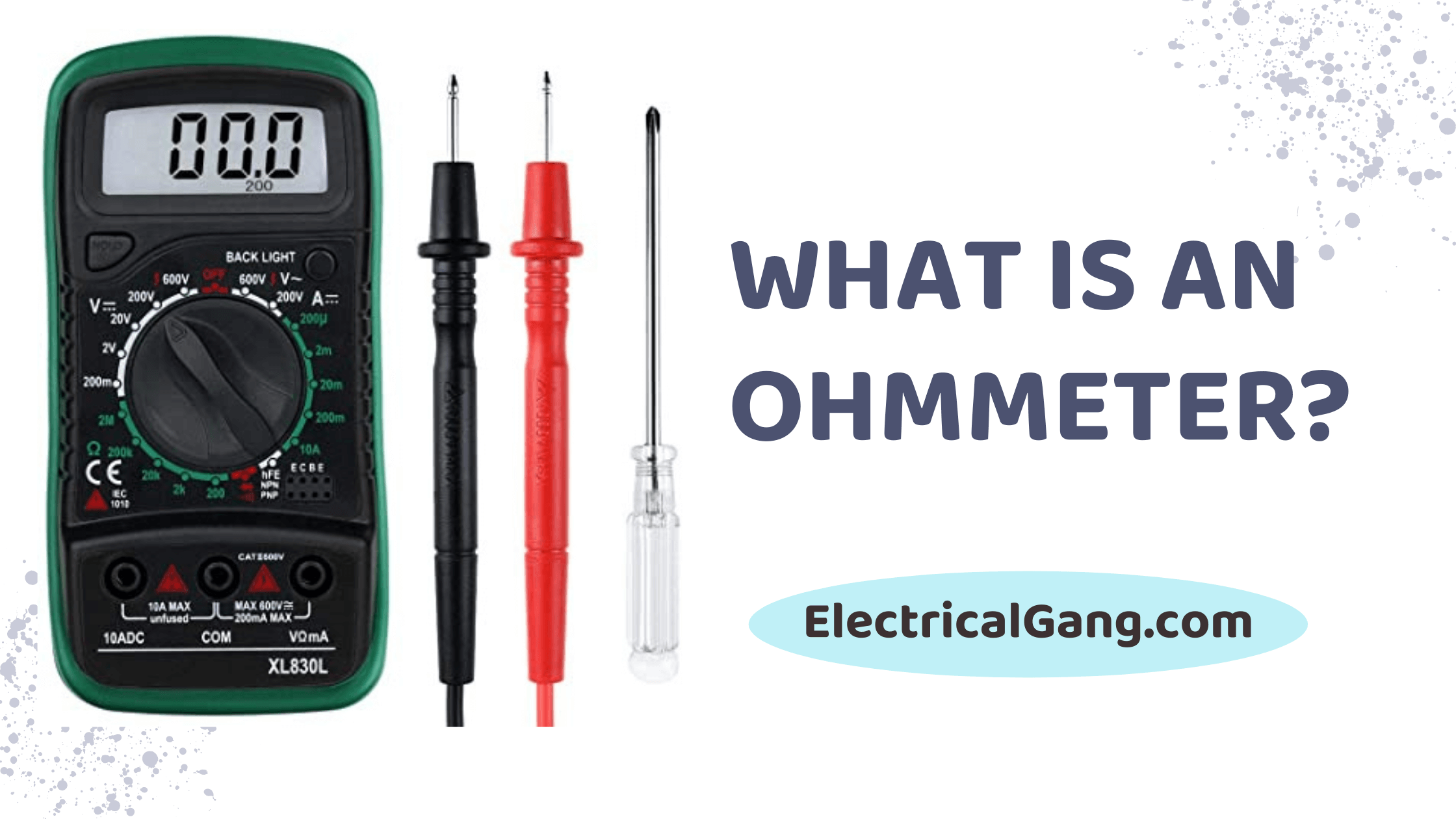 What Is An Ohmmeter Ohmmeter Working Principle Types Of Ohmmeter Applications Of Ohmmeter