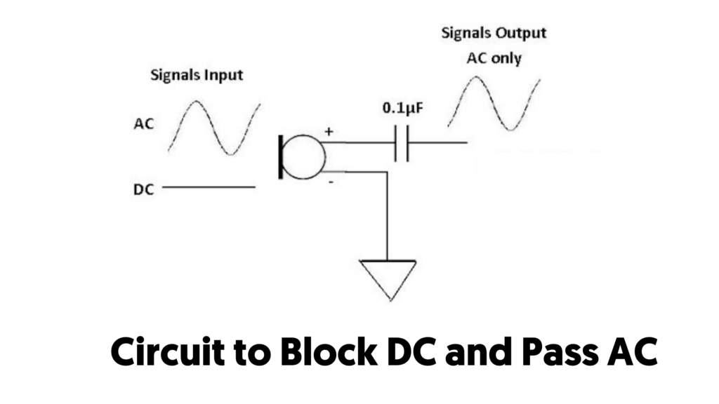 Circuit to Block DC and Pass AC