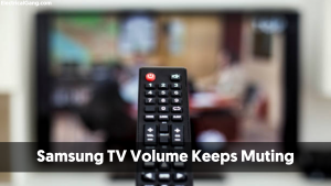 Samsung TV Volume Keeps Muting