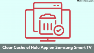 Clear Cache of Hulu App on Samsung Smart TV