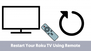 Restart Your Roku TV Using Remote