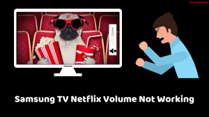 Samsung TV Netflix Volume Not Working