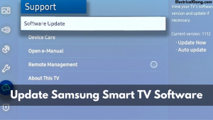 Update Samsung Smart TV Software