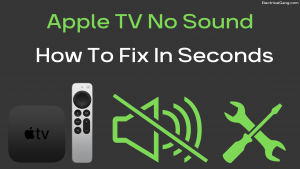 Apple TV No Sound