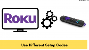 Use Different Setup Codes